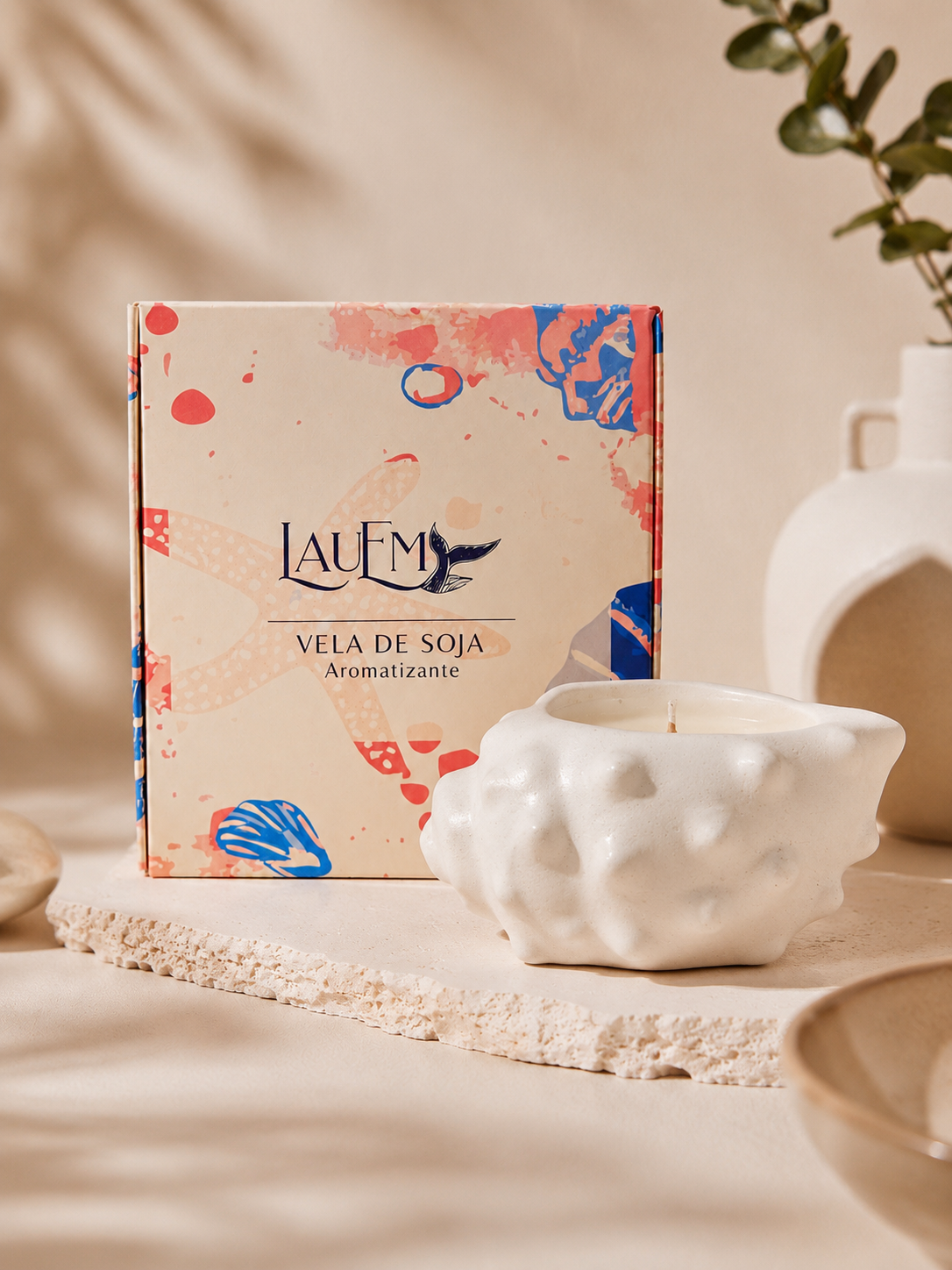 Difusor Varitas + Vela de Soya de REGALO
