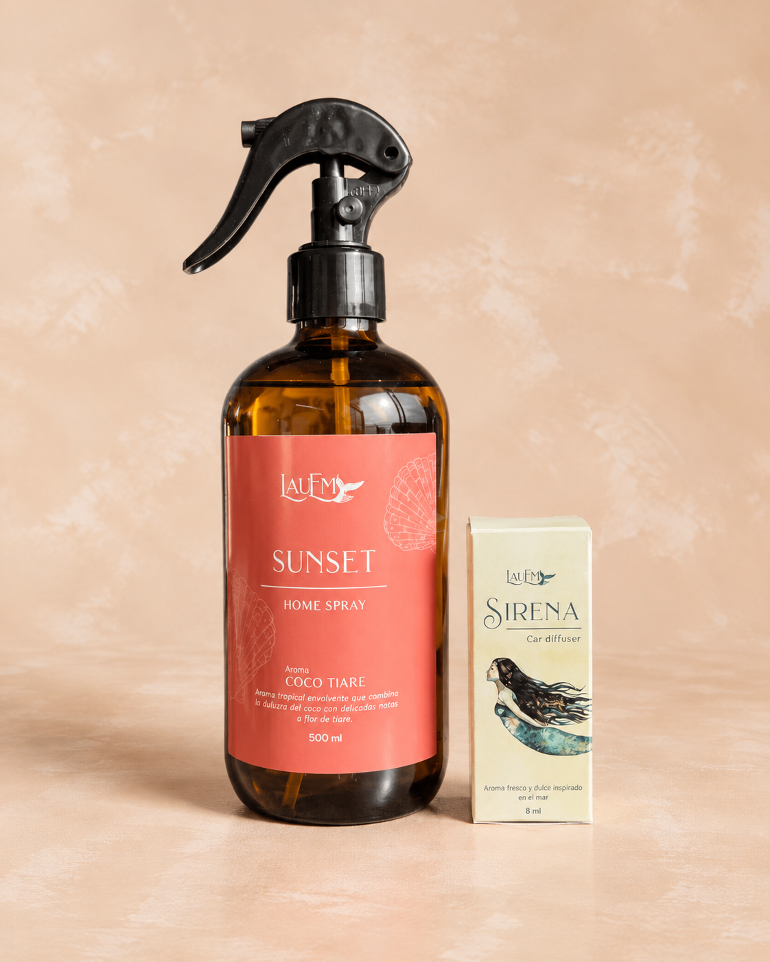 Pack Home Spray Sunset + Car Diffuser