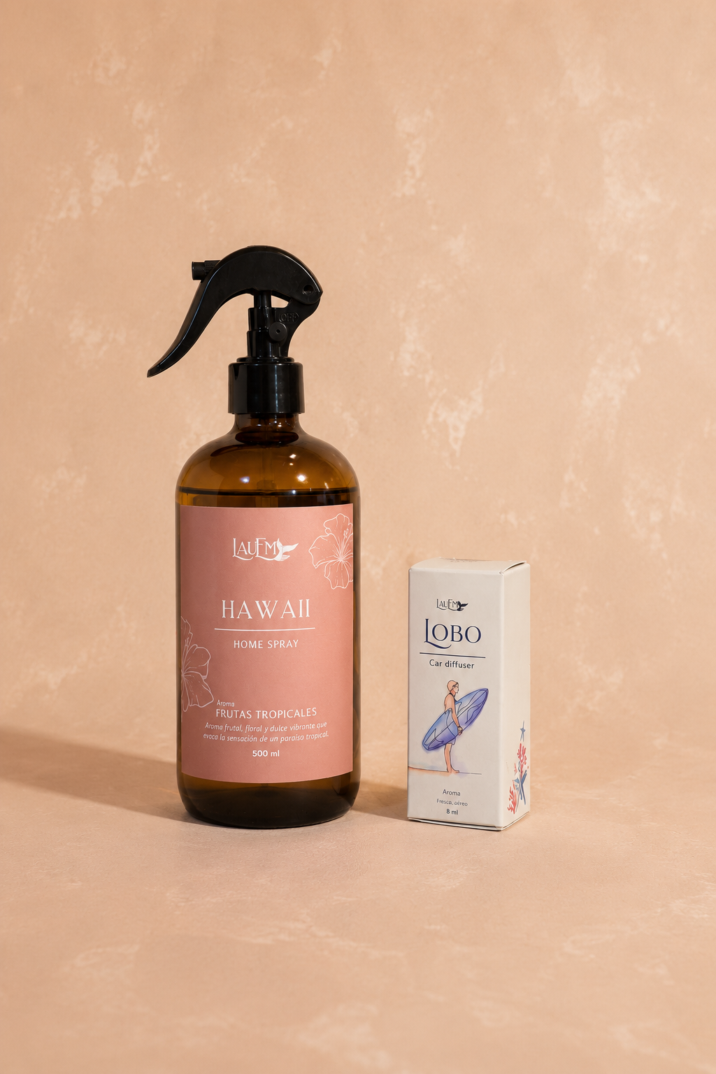 Pack Home Spray Hawaii + Car Diffuser