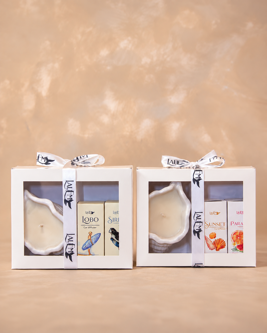 **Pack 2 Difusores para Auto + Vela de Regalo | LauEm**