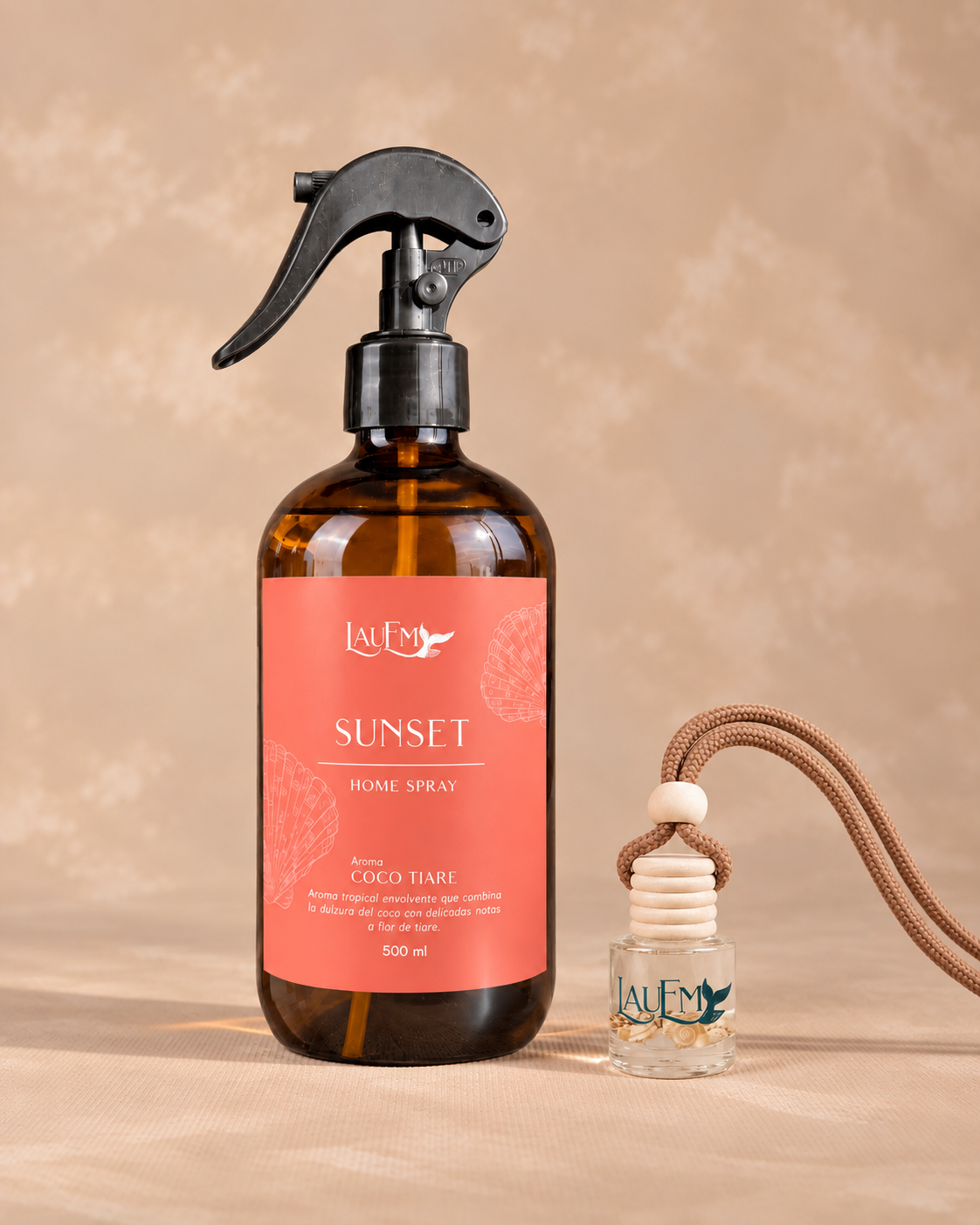 Pack Home Spray Sunset + Car Diffuser