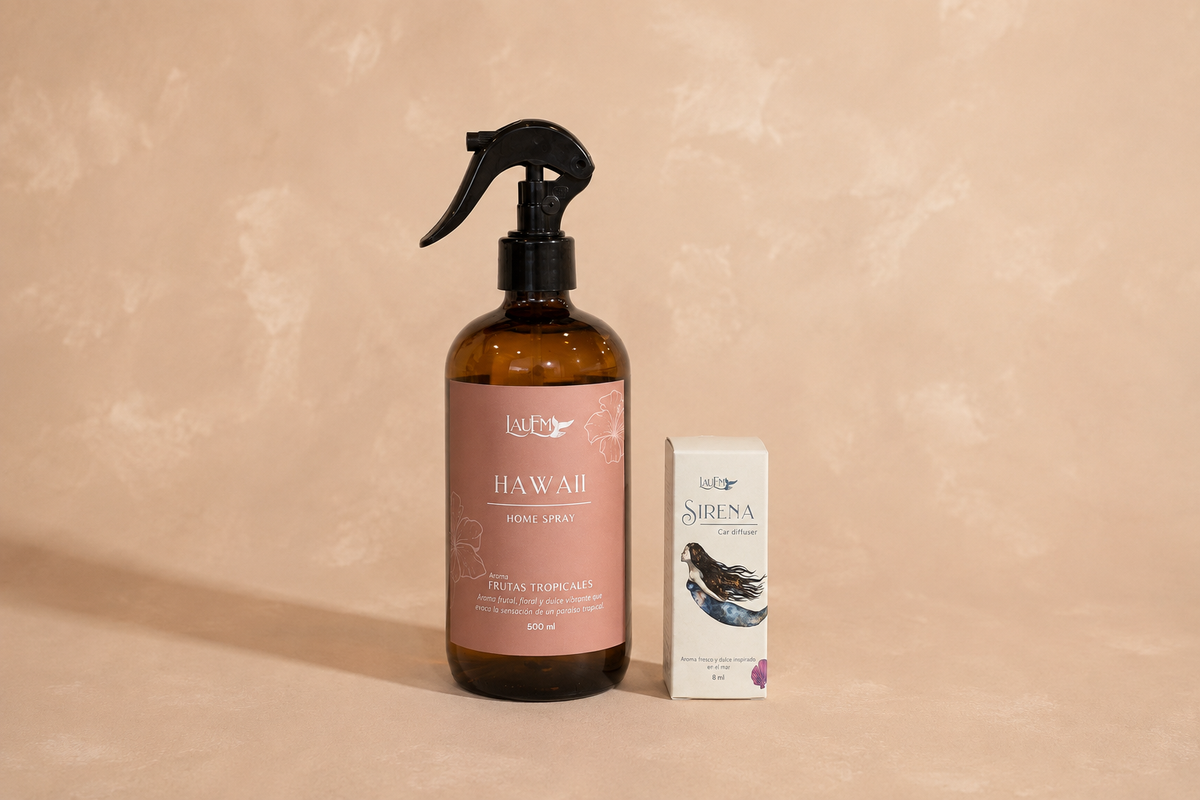 Pack Home Spray Hawaii + Car Diffuser